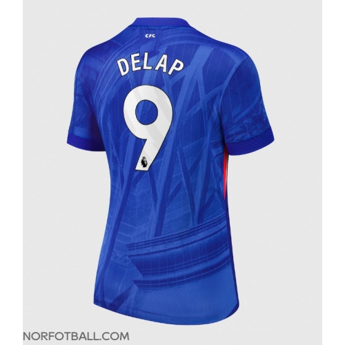 Billige Fotballdrakt Chelsea Liam Delap #9 Replika Hjemmedrakt Dame 2025-26 Kortermet Billige Fotballdrakt Chelsea Liam Delap #9 Replika Hjemmedrakt Dame 2025-26 Kortermet
